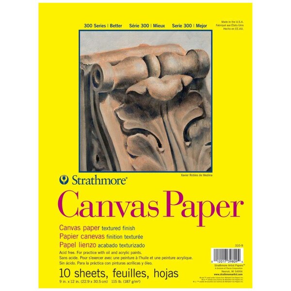Strathmore canvas paper